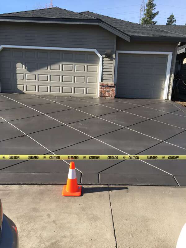 stamped concrete Rocklin ca